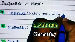 Properties of Metals | Conductivity, Malleability, Ductility Explained