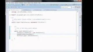 7 GWT SimpleShowcase custom Component in Arabic