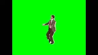 mr.bean dance green screen