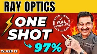RAY OPTICS 💥Detailed One Shot Video, Class12 Chapter 9 One shot for 2024-25