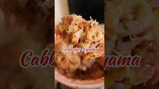 Cabbage Nyama #youtubeshort #mapishi #cooking #nyama #recipe
