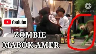 Zombie mabok#Video dan foto editan#Kinemaster#Green screen#Animasi bergerak