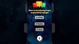 Which of the following is not a programming language? #programming #webdevelopment