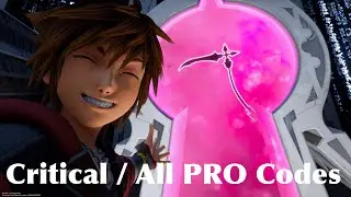 KINGDOM HEARTS III - Data Marluxia: Critical / All PRO Codes