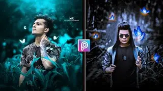 Omg 3 Steps Picsart New Butterfly Photo Editing | Picsart Background Change Photo Editing 2020