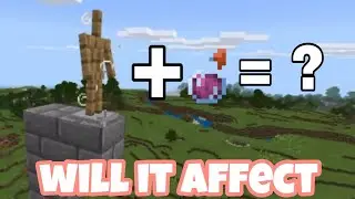 Will The Armour Stand Get Affected By Slow Falling Potion?