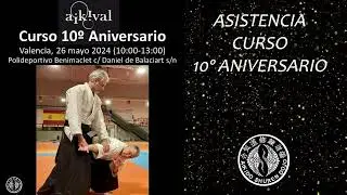 Participación  de Aikido Shuren Dojo en el Curso 10º Aniversario Aikival