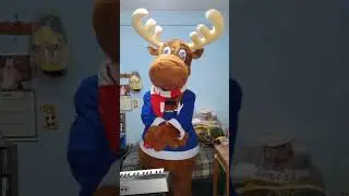 A bailar con Renato, el reno de Telcel 🫎🎶 #shorts