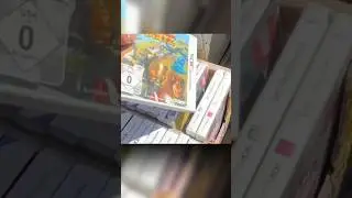 Поехал на барахолку. Нашел картриджи для Nintendo 3ds и не только. 