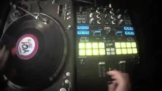Ritchie Ruftone Pioneer DJM S9 mixer scratch practice/freestyle