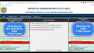 PTET Result 2021 Rajasthan : Direct Link Available Exam Result