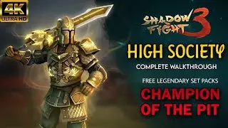GET FREE CHAMPION OF THE PIT SET High Society Event Lucky Board 1000k Power - Shadow Fight 3