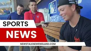 Jackson Holliday talks with the media Friday ahead of Norfolk Tides matchup with Worcester Red Sox