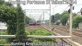 Hunting Kereta di Stasiun Buaran | Indoballer