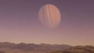 Beautiful Planet With High Mountains