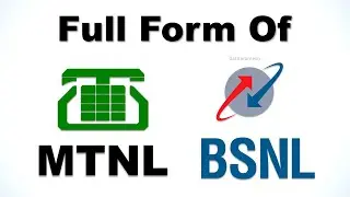 Full Form of MTNL, BSNL