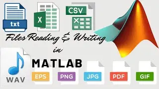How to play Sound, Videos, display Images, and read Text/Excel files in MATLAB?