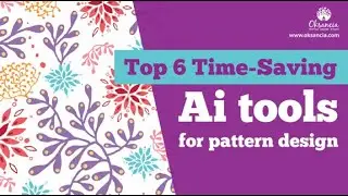 Top 6 time-saving Adobe Illustrator tools for vector repeat pattern design