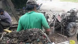Cách dùng hàn gió đá để hơ nóng ống dẫn nhớt