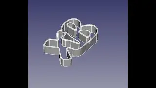 FreeCad скругление фаски