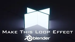 Make This Up & Down Loop Effect Easily In Blender