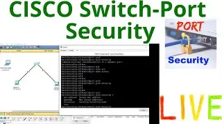 How To Configure Port Security On CISCO Switch In CISCO Packet Tracer | AKS NetLab