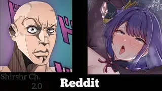ANIME vs REDDIT (The Rock Reaction Meme) | GENSHIN IMPACT part 2