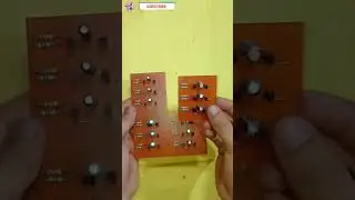 How to Make LED Circuit  using Transistor | LED Cheser Circuit | 