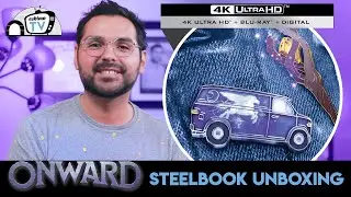 Pixar's Onward - 4K UHD Steelbook Unboxing