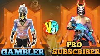 Gambler vs Pro subscriber challenge Gambler || solo vs solo custom in Free fire || Ares Gambler