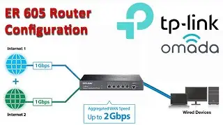 how to configure tp link er605 multi wan router