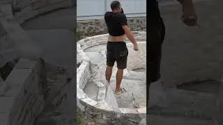 DIY Home Pool Build  Будівництво домашнього басейну своїми руками #construction #watermelon