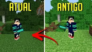 VOLTANDO AS ORIGENS DO MINECRAFT PE!! - TEXTURAS