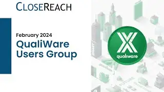 Canada's QualiWare Users Group Meeting: February 2024