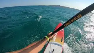 SUP Up- and Downwind Fun in Greece