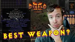 Is This The BEST WEAPON For A Summon Necro? Diablo 2 Resurrected