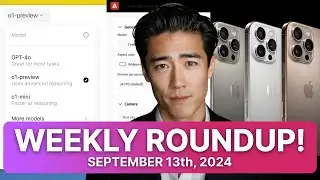 This Week in AI, September 13th 2024. Apple Glowtime, Adobe Firefly & GPT o1! #ai