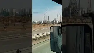 Весна опять пришла #truck #дальнобой #дорога #казахстан #кз #водитель #тепло