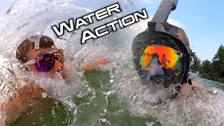 SNORKELING WITH PIT VIPER SUNGLASSES - Kangaroo Lake Action + Sunken Boat
