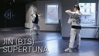 JIN (BTS) - SUPERTUNA Dance Tutorial Русский Туториал