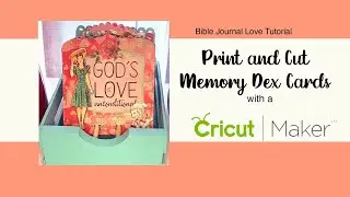 Print and Cut a Memory Dex Card on a Cricut Maker