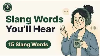15 Everyday English Slang Words You'll Actually Hear — Shadowing Practice