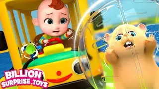 A fun day at the indoor park with Marshmallow - BillionSurpriseToys