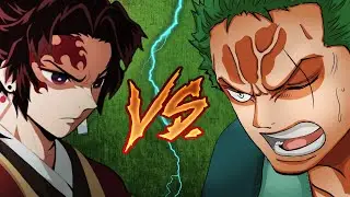 Roronoa Zoro vs Yoriichi Tsugikuni | Who is the Strongest Swordsman | Sharkoflix