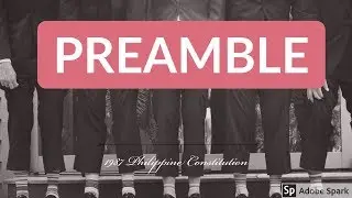 Preamble - 1987 Philippine Constitution - Audio Codal