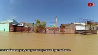 В Кирилловке из-за шторма затопило базы отдыха