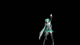 Miku Strobo Night - MMD Hologram Ready