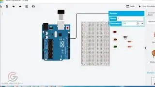 How to simulate Traffic Light Controller in TinkerCad