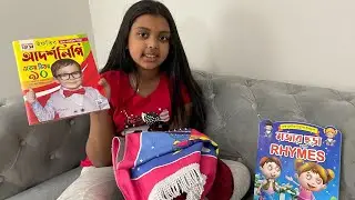 Anaya got lots of Ramadan gifts from Ponny auntie