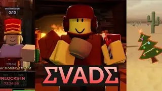Roblox: Evade - зимнее обновление, Новогодний эвент, новые карты, очень сложный в получении предмет